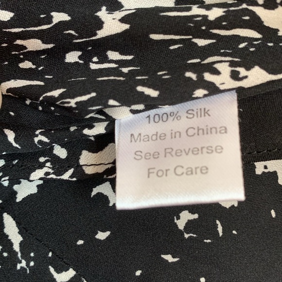 22-69 Parker Silk Faux Wrap Dress - Picture 10 of 11